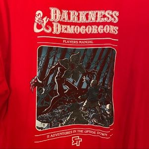 3/$15 ☀️ Stranger Things Demigorgon shirt